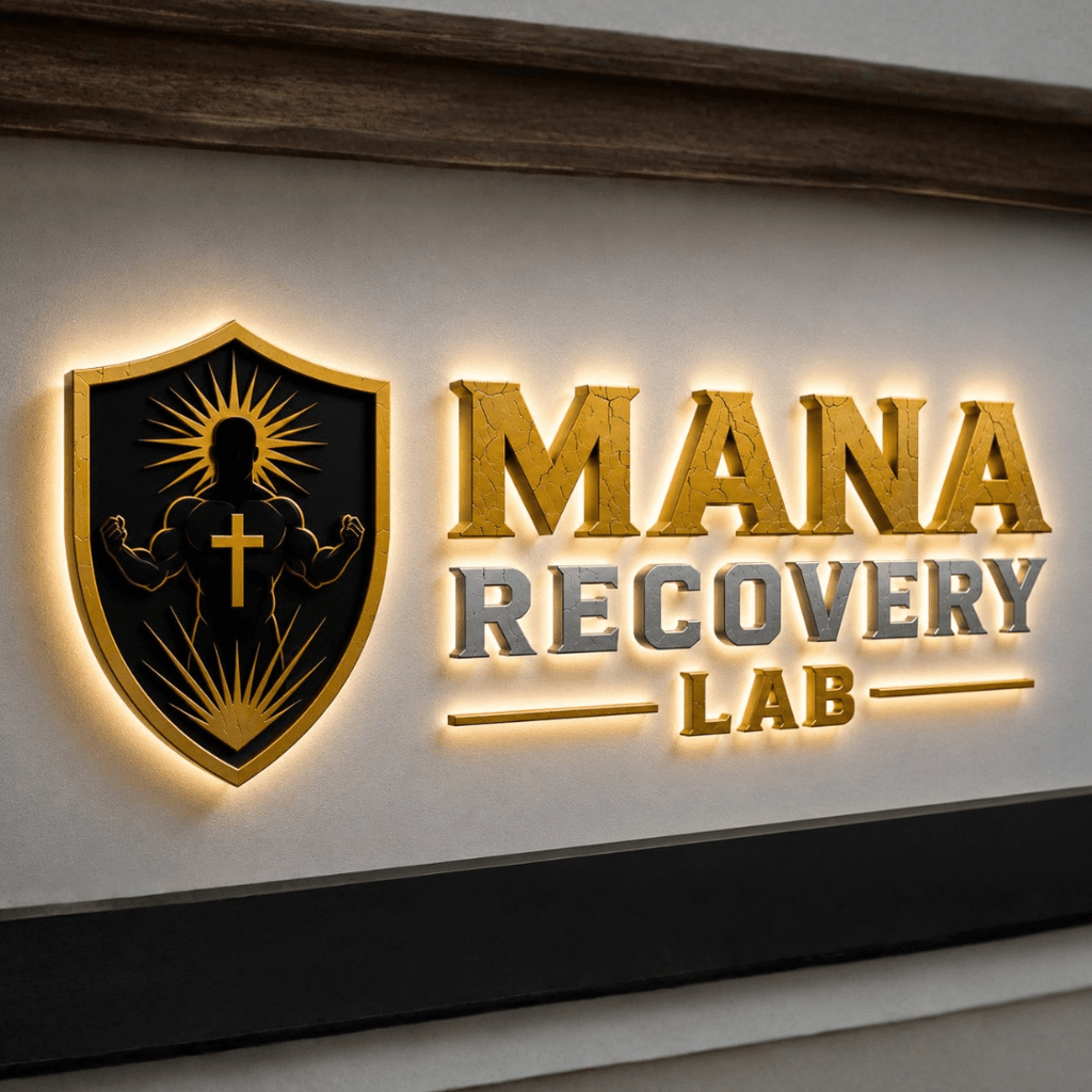 Mana Recovery Lab 3D Backlit Wall Sign | Initial Payment - theLibertysigns