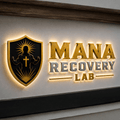 Mana Recovery Lab 3D Backlit Wall Sign | Initial Payment - theLibertysigns