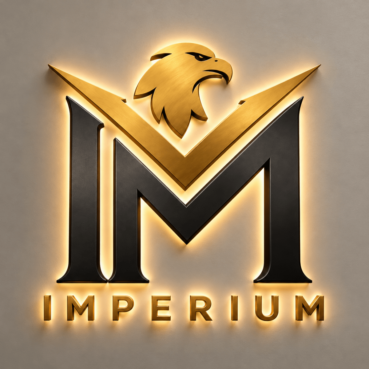 3D Metal Backlit Sign - Mark - TheLibertySigns