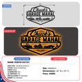 3D METAL BACKLIT GARAGE SIGN - Robyn Hatley - 2 - theLibertysigns