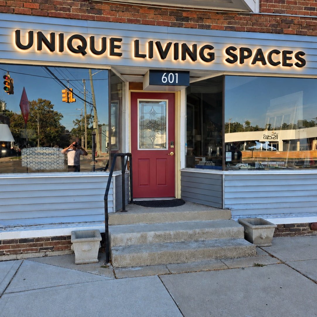 UNIQUE LIVING SPACES - 3D Metal Backlit - TheLibertySigns