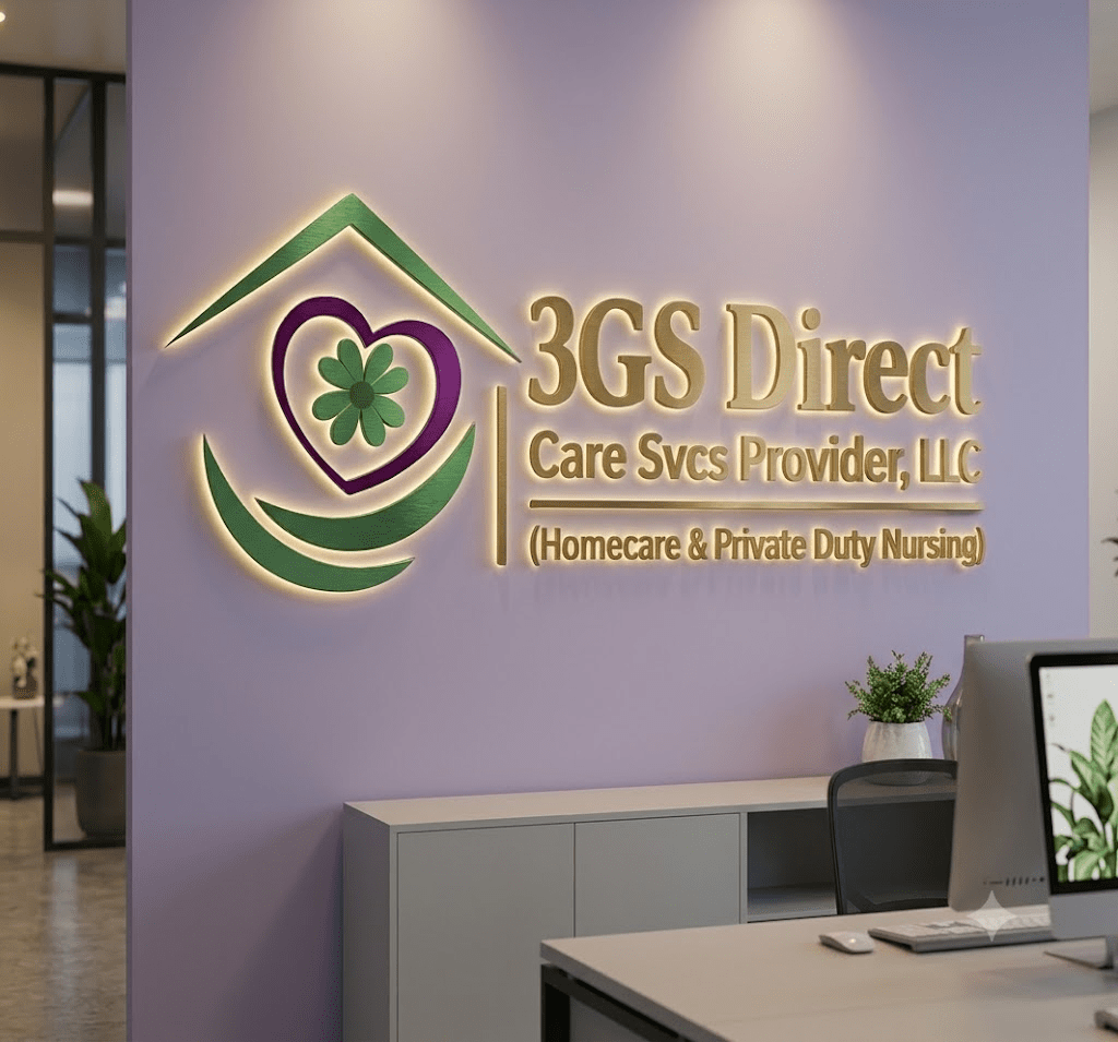 3D Metal Backlit Sign - Torio Gloria Cesar - TheLibertySigns