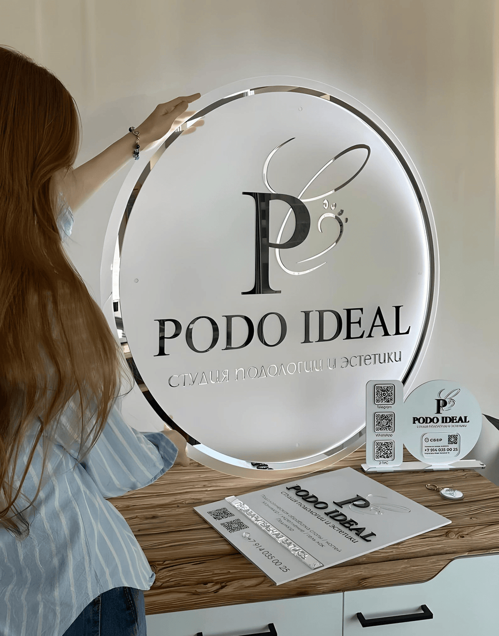 Acrylic Backlit Sign - theLibertysigns