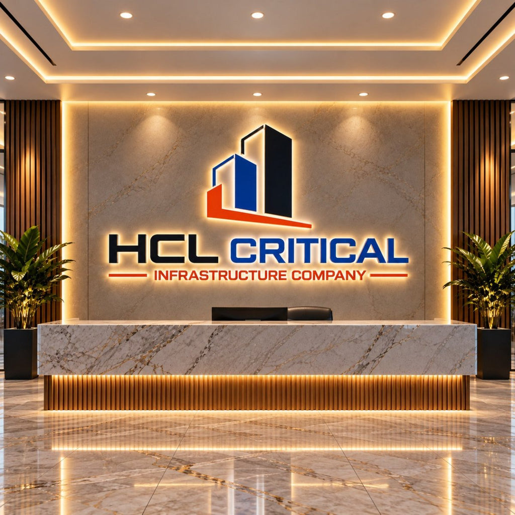 REBECCA - HCL CRITICAL 10 FT 3D METAL BACKLIT SIGN - TheLibertySigns