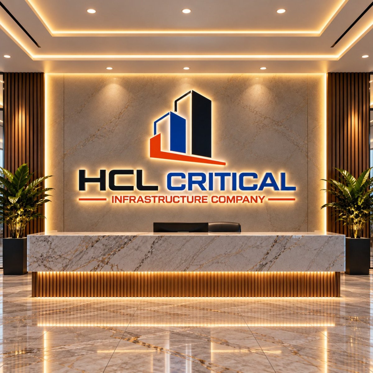 REBECCA - HCL CRITICAL 10 FT 3D METAL BACKLIT SIGN - TheLibertySigns